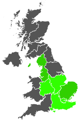Click on a region for air pollution levels for 10/03/1986