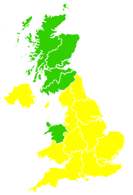 Click on a region for air pollution levels for 10/04/2010