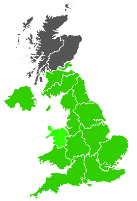 Click on a region for air pollution levels for 10/05/1997