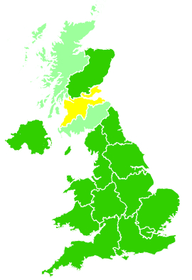 Click on a region for air pollution levels for 10/10/2004