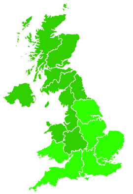 Click on a region for air pollution levels for 10/10/2011