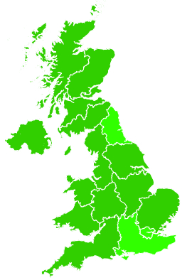 Click on a region for air pollution levels for 10/11/2002