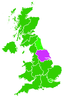 Click on a region for air pollution levels for 11/01/1993