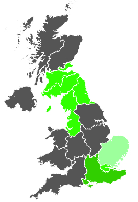 Click on a region for air pollution levels for 11/02/1987