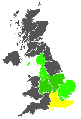 Click on a region for air pollution levels for 11/03/1986