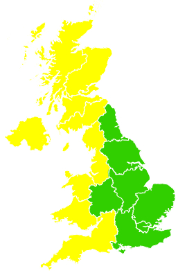 Click on a region for air pollution levels for 11/04/2015