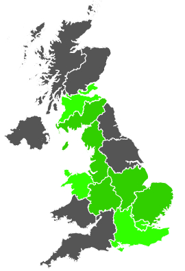 Click on a region for air pollution levels for 11/07/1986