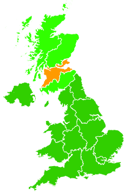 Click on a region for air pollution levels for 11/07/2013