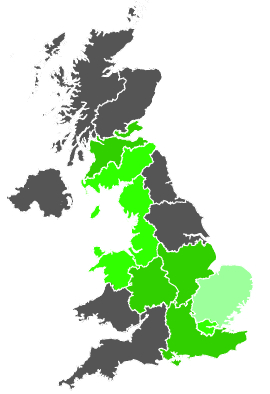 Click on a region for air pollution levels for 11/10/1986