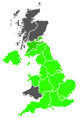Click on a region for air pollution levels for 11/10/1989