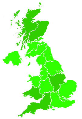 Click on a region for air pollution levels for 11/12/2020