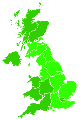 Click on a region for air pollution levels for 12/01/2016