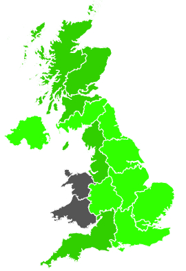 Click on a region for air pollution levels for 12/02/1988