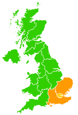 Click on a region for air pollution levels for 12/02/2017