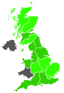 Click on a region for air pollution levels for 12/03/1988
