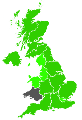Click on a region for air pollution levels for 12/04/1988