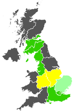 Click on a region for air pollution levels for 12/05/1986
