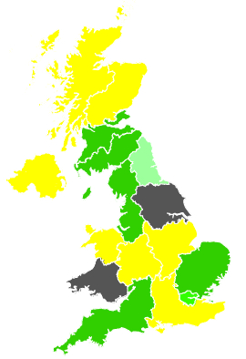 Click on a region for air pollution levels for 12/05/1989