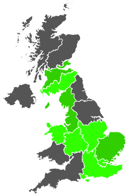 Click on a region for air pollution levels for 12/07/1986