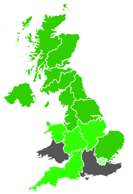 Click on a region for air pollution levels for 12/10/1988