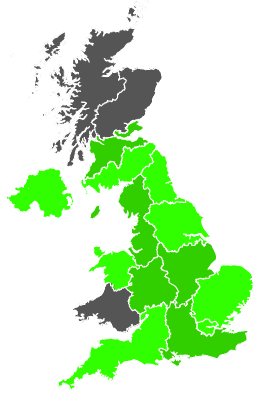 Click on a region for air pollution levels for 12/10/1989
