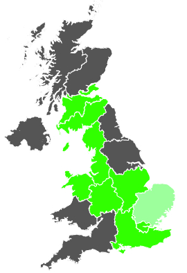 Click on a region for air pollution levels for 14/07/1986