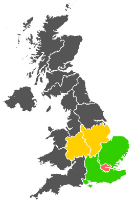 Click on a region for air pollution levels for 15/04/1983