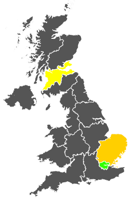 Click on a region for air pollution levels for 15/05/1978