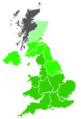 Click on a region for air pollution levels for 15/07/2001