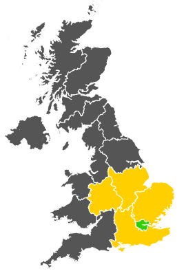 Click on a region for air pollution levels for 16/04/1983