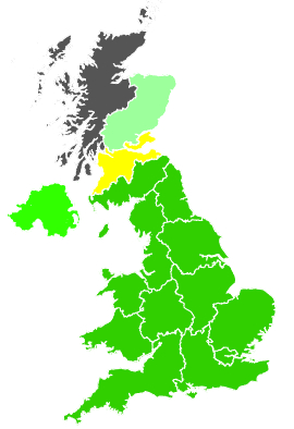 Click on a region for air pollution levels for 16/07/2001