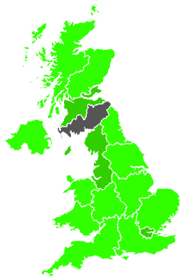 Click on a region for air pollution levels for 16/10/1997