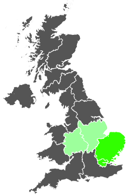 Click on a region for air pollution levels for 16/11/1984