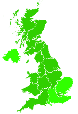 Click on a region for air pollution levels for 17/01/2022