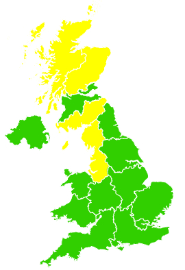 Click on a region for air pollution levels for 17/05/2019