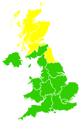 Click on a region for air pollution levels for 17/05/2024