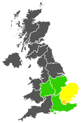 Click on a region for air pollution levels for 17/07/1984