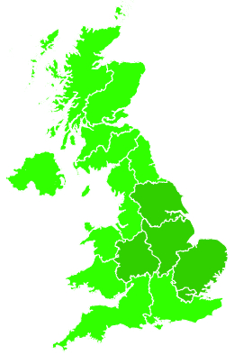 Click on a region for air pollution levels for 17/07/2016