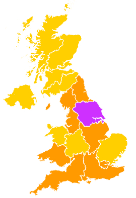 Click on a region for air pollution levels for 18/04/2003