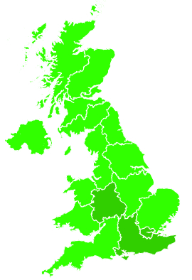 Click on a region for air pollution levels for 18/06/2014