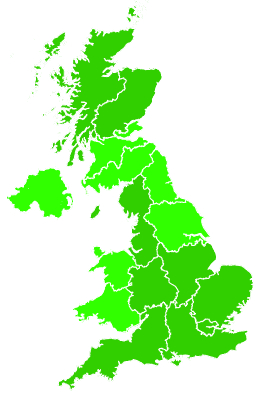 Click on a region for air pollution levels for 19/08/2014