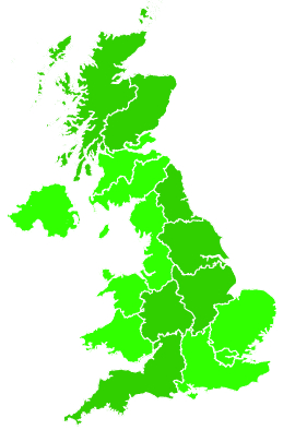 Click on a region for air pollution levels for 19/10/2026