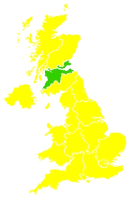 Click on a region for air pollution levels for 20/04/2023