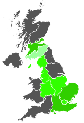 Click on a region for air pollution levels for 20/11/1986