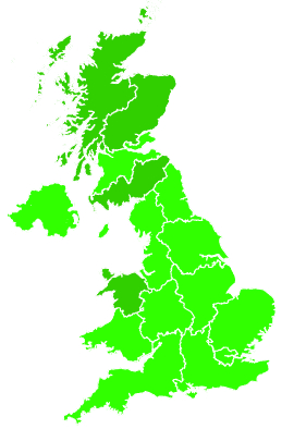 Click on a region for air pollution levels for 20/11/2024