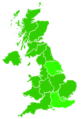 Click on a region for air pollution levels for 20/11/2025