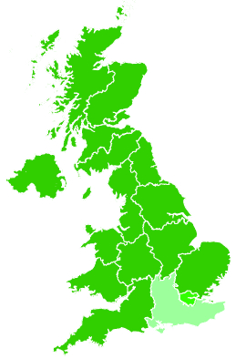 Click on a region for air pollution levels for 21/02/1993