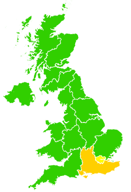 Click on a region for air pollution levels for 21/05/2015