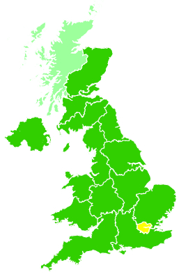 Click on a region for air pollution levels for 21/09/2004