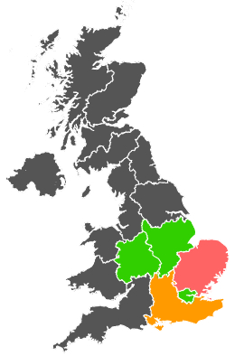 Click on a region for air pollution levels for 22/07/1984